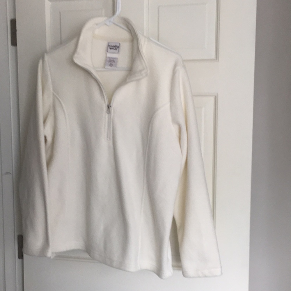 Scandia Woods Ivory Fleece 1/4,Zip
